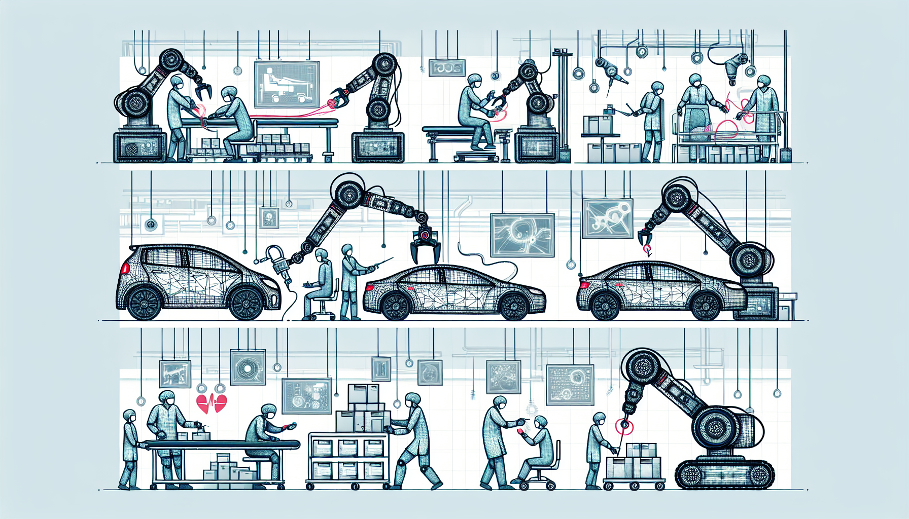 Real-world applications of robotics engineering